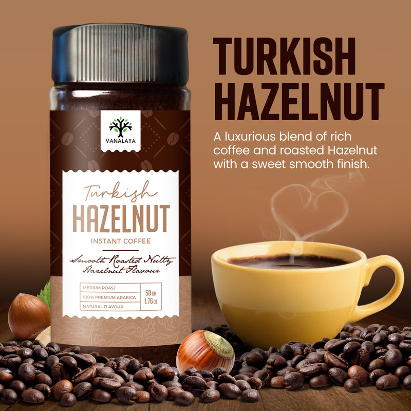 Turkish Hazelnut Instant Coffee