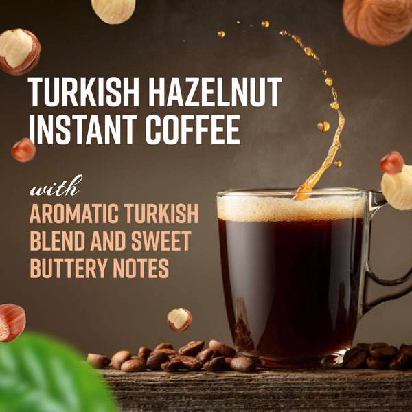Turkish Hazelnut Instant Coffee