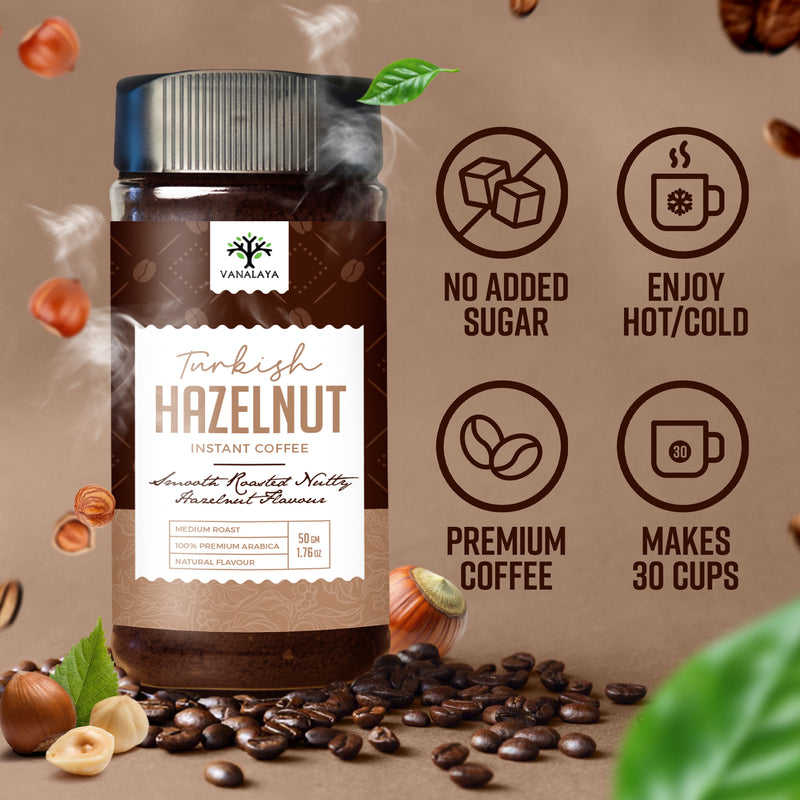 Turkish Hazelnut Instant Coffee