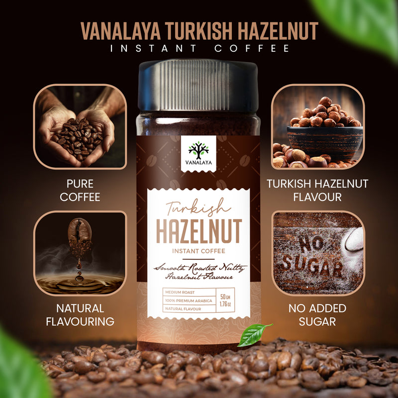 Turkish Hazelnut Instant Coffee