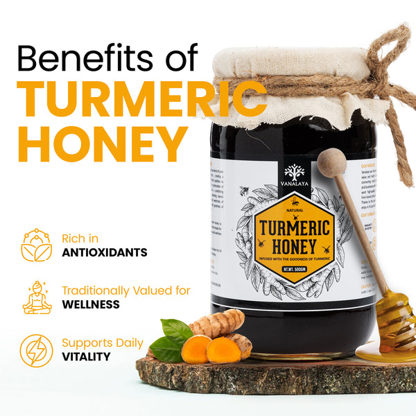 Turmeric Infused Honey