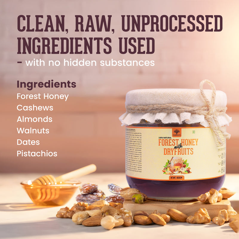 Forest Honey with Dry Fruits