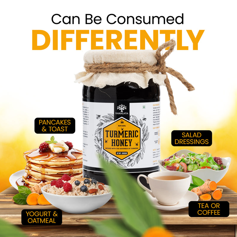 Turmeric Infused Honey