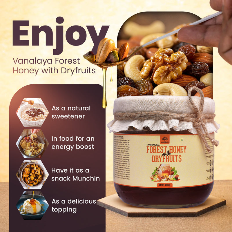 Forest Honey with Dry Fruits