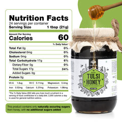 Tulsi Infused Honey