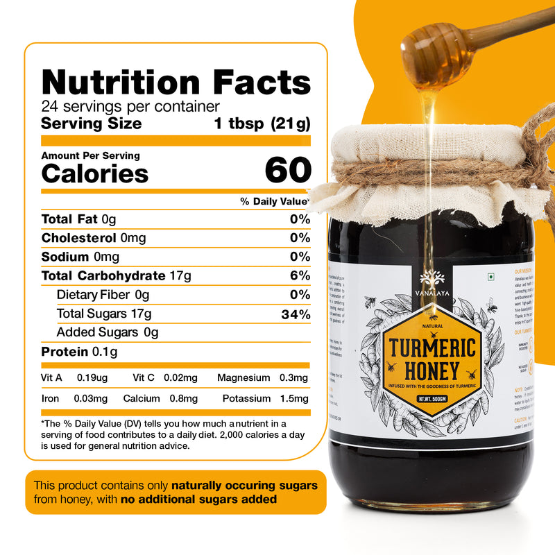 Turmeric Infused Honey