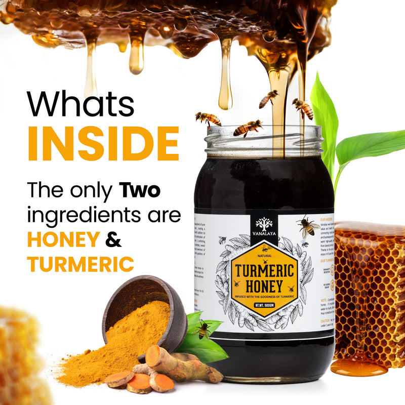 Turmeric Infused Honey