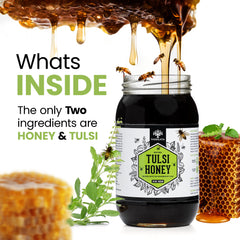 Tulsi Infused Honey