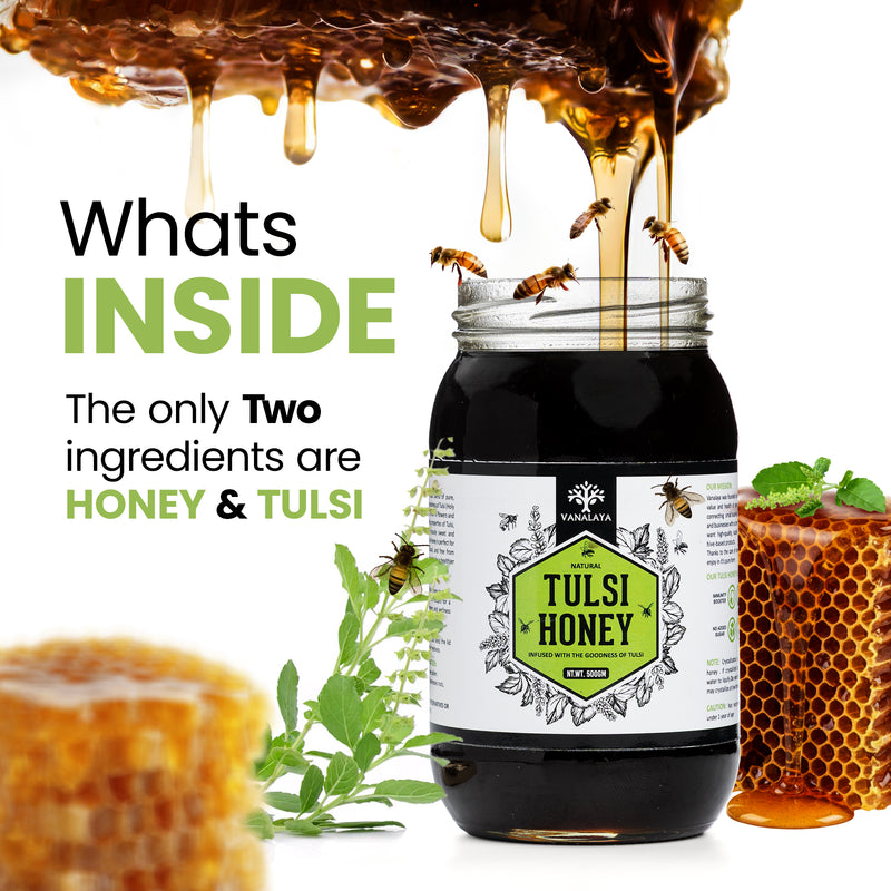 Tulsi Infused Honey