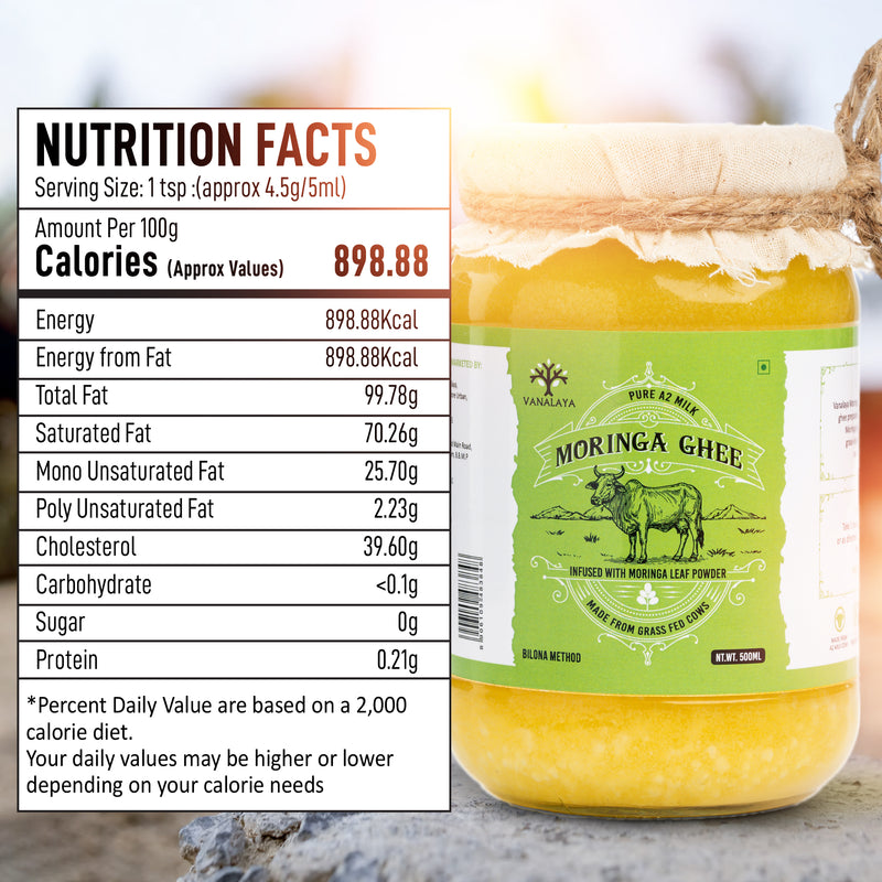 Moringa Infused Ghee