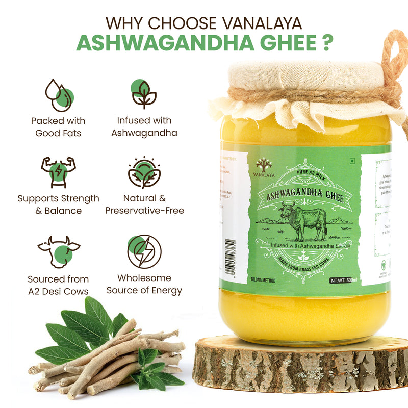 Ashwagandha Infused Ghee