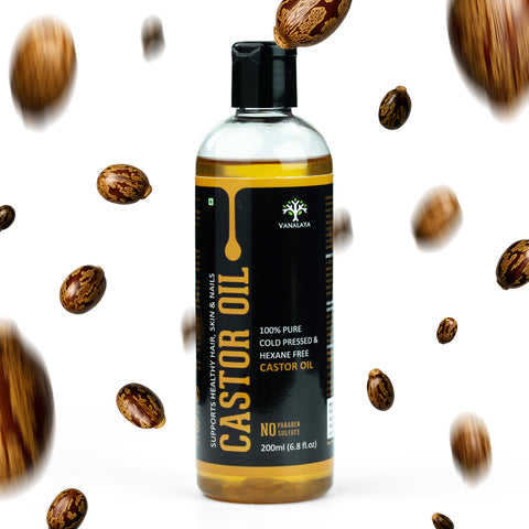 Cold Pressed Castor Oil – 100% Pure, Hexane-Free & Unrefined