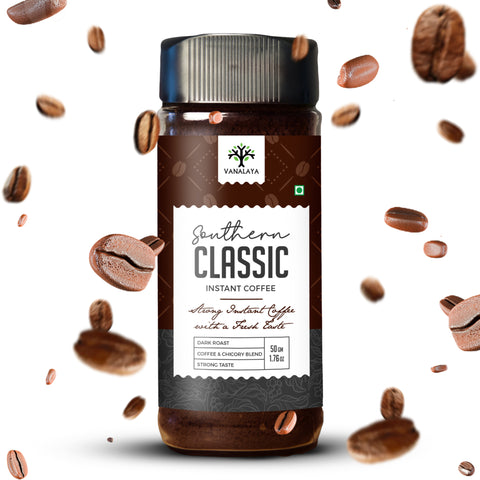 Southern Classic Instant Coffee – Strong Coffee & Chicory Blend