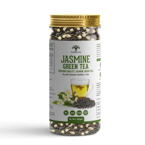 Jasmine Green Tea - Fragrant Green Tea with Jasmine Flowers | No Artificial Flavours