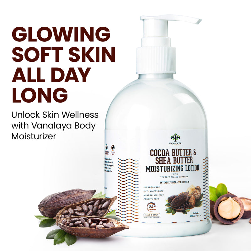 Cocoa Butter & Shea Butter Moisturizing Lotion
