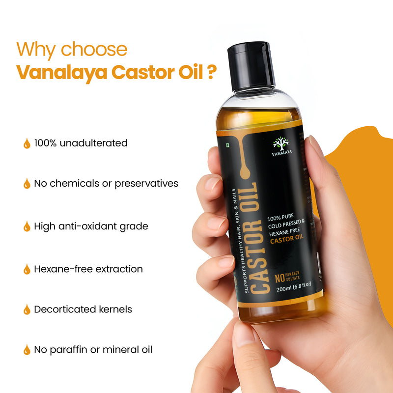 Cold Pressed Castor Oil