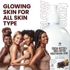 Cocoa Butter & Shea Butter Moisturizing Lotion