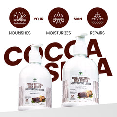 Cocoa Butter & Shea Butter Moisturizing Lotion