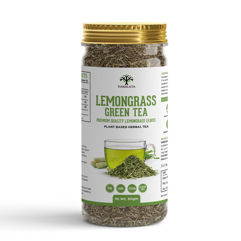Lemongrass Green Tea – 100% Natural Plant-Based Herbal Tea