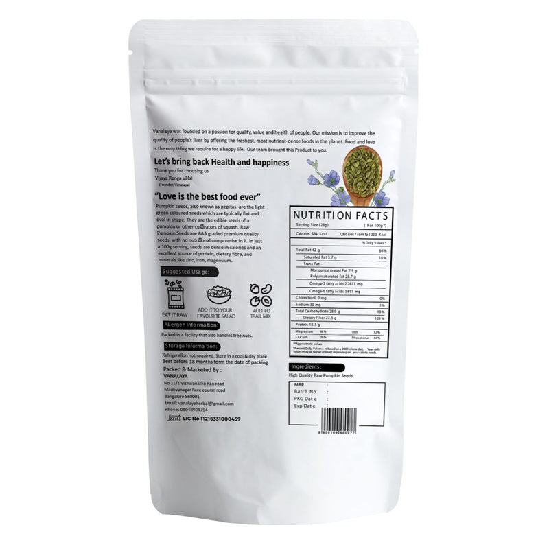 Organic Pumpkin Seeds