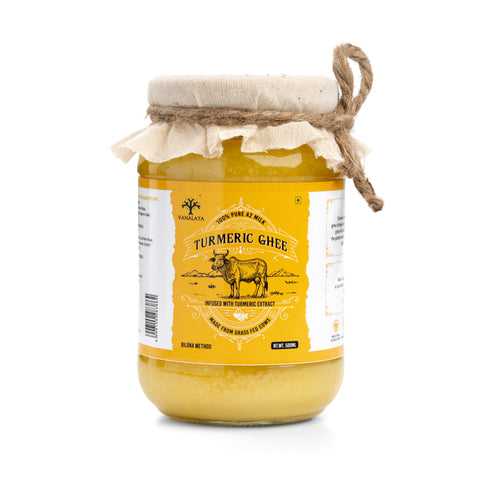 Turmeric Infused Ghee – Bilona Churned & Purely Natural