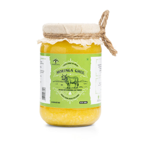 Moringa Infused Ghee – Bilona Churned & Purely Natural